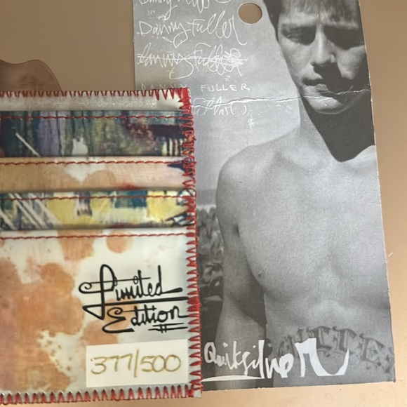 MOCA Museum 25th  Anniversary Wallet #377/500 Limited Edition Quicksilver NEW - Picture 3 of 4